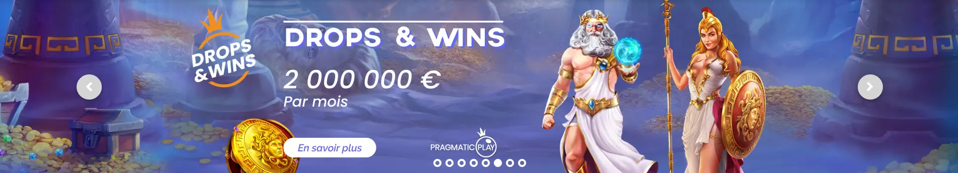 Drop and Wins NOVA JACKPOT CASINO 